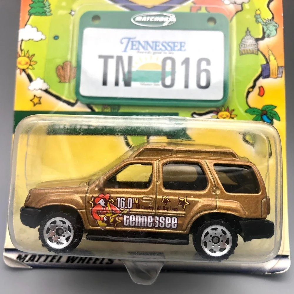 Matchbox Across America 50th Birthday Tennessee Nissan Xterra Alaska Snow Doctor